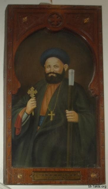 St-Takla.org Image: His Holiness Pope Cyril IV #110 (1853-1861), Coptic icon - from the Old Coptic Cathedral, building, Azbakia, Egypt - October 2011 - Photograph by Michael Ghaly for St-Takla.org صورة في موقع الأنبا تكلا: قداسة البابا كيرلس الرابع أبو الإصلاح ال110 (1853-1861 م.)، أيقونة قبطية حديثة - من صور الكاتدرائية القديمة بالأزبكية، مبنى، القاهرة، مصر - أكتوبر 2011 - تصوير مايكل غالي لـ: موقع الأنبا تكلا هيمانوت