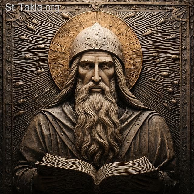 St-Takla.org Image: His Holiness Pope Markianos, Coptic Orthodox Pope #8 - AI art, idea and edit by Michael Ghaly for St-Takla.org, October 2023. صورة في موقع الأنبا تكلا: قداسة البابا مرقيانوس البطريرك الثامن من بطاركة الكرازة المرقسية: 8. - فن بالذكاء الاصطناعي، فكرة وتعديل مايكل غالي لموقع الأنبا تكلاهيمانوت، أكتوبر 2023 م.