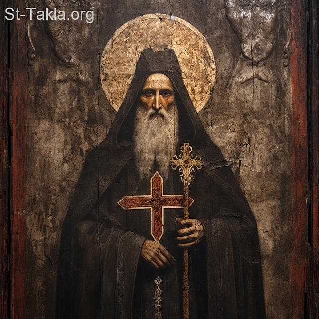 St-Takla.org Image: His Holiness Pope Yulianos (Julian), Coptic Orthodox Pope #11 - AI art, idea and edit by Michael Ghaly for St-Takla.org, October 2023. صورة في موقع الأنبا تكلا: قداسة البابا يوليانوس البطريرك الحادي عشر من بطاركة الكرازة المرقسية: 11. - فن بالذكاء الاصطناعي، فكرة وتعديل مايكل غالي لموقع الأنبا تكلاهيمانوت، أكتوبر 2023 م.