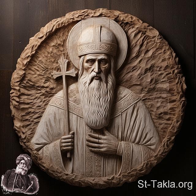 St-Takla.org Image: His Holiness Pope Benjamin I, Coptic Orthodox Pope #38, and next to him is the Muslim military leader Amr Ibn Al-As. - AI art, idea and edit by Michael Ghaly for St-Takla.org, October 2023. صورة في موقع الأنبا تكلا: قداسة البابا بنيامين الأول البطريرك الثامن والثلاثون من بطاركة الكرازة المرقسية: 38، وبجانبه القائد العسكري المسلم عمرو ابن العاص. - فن بالذكاء الاصطناعي، فكرة وتعديل مايكل غالي لموقع الأنبا تكلاهيمانوت، أكتوبر 2023 م.