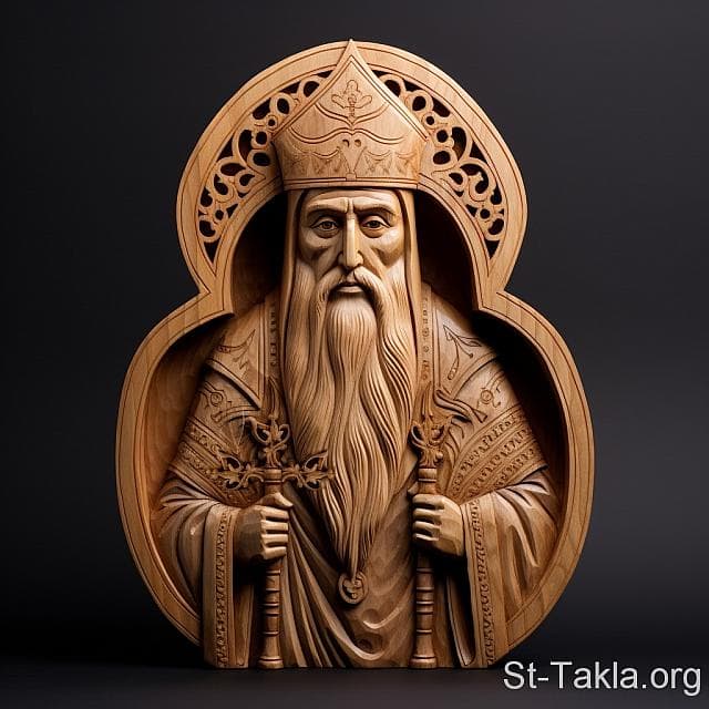 St-Takla.org Image: His Holiness Pope Mark IV, Coptic Orthodox Pope #84 - AI art, idea and edit by Michael Ghaly for St-Takla.org, October 2023. صورة في موقع الأنبا تكلا: قداسة البابا مرقس الرابع البطريرك الرابع والثمانون من بطاركة الكرازة المرقسية: 84. - فن بالذكاء الاصطناعي، فكرة وتعديل مايكل غالي لموقع الأنبا تكلاهيمانوت، أكتوبر 2023 م.