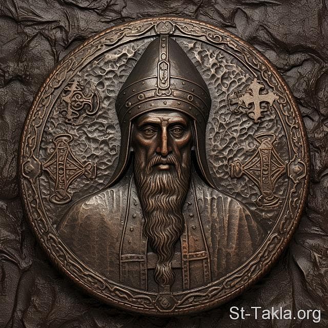 St-Takla.org Image: His Holiness Pope Yoannis X, Coptic Orthodox Pope #85 - AI art, idea and edit by Michael Ghaly for St-Takla.org, October 2023. صورة في موقع الأنبا تكلا: قداسة البابا يوأنس العاشر البطريرك الخامس والثمانون من بطاركة الكرازة المرقسية: 85. - فن بالذكاء الاصطناعي، فكرة وتعديل مايكل غالي لموقع الأنبا تكلاهيمانوت، أكتوبر 2023 م.