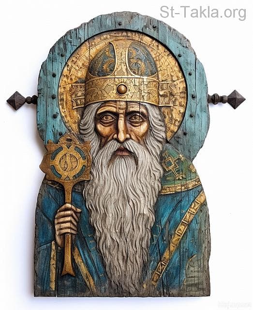 St-Takla.org Image: His Holiness Pope Yoannis XI, Coptic Orthodox Pope #89 - AI art, idea and edit by Michael Ghaly for St-Takla.org, October 2023. صورة في موقع الأنبا تكلا: قداسة البابا يوأنس الحادي عشر البطريرك التاسع والثمانون من بطاركة الكرازة المرقسية: 89. - فن بالذكاء الاصطناعي، فكرة وتعديل مايكل غالي لموقع الأنبا تكلاهيمانوت، أكتوبر 2023 م.