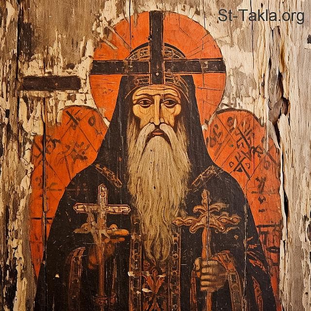 St-Takla.org Image: His Holiness Pope Mettaous II, Coptic Orthodox Pope #90 - AI art, idea and edit by Michael Ghaly for St-Takla.org, October 2023. صورة في موقع الأنبا تكلا: قداسة البابا متاؤس الثاني البطريرك والتسعون من بطاركة الكرازة المرقسية: 90. - فن بالذكاء الاصطناعي، فكرة وتعديل مايكل غالي لموقع الأنبا تكلاهيمانوت، أكتوبر 2023 م.