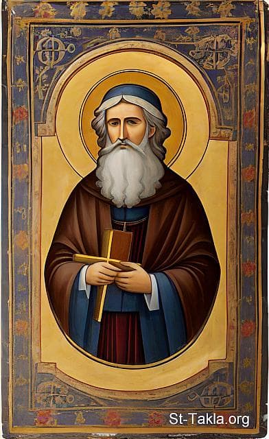 St-Takla.org Image: His Holiness Pope Yoannis XII, Coptic Orthodox Pope #93 - AI art, idea and edit by Michael Ghaly for St-Takla.org, October 2023. صورة في موقع الأنبا تكلا: قداسة البابا يوأنس الثاني عشر البطريرك الثالث والتسعون من بطاركة الكرازة المرقسية: 93. - فن بالذكاء الاصطناعي، فكرة وتعديل مايكل غالي لموقع الأنبا تكلاهيمانوت، أكتوبر 2023 م.