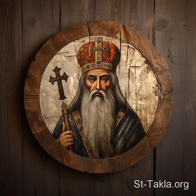 St-Takla.org Image: His Holiness Pope Yoannis XV, Coptic Orthodox Pope #99 - AI art, idea and edit by Michael Ghaly for St-Takla.org, October 2023. صورة في موقع الأنبا تكلا: قداسة البابا يوأنس الخامس عشر البطريرك التاسع والتسعون من بطاركة الكرازة المرقسية: 99. - فن بالذكاء الاصطناعي، فكرة وتعديل مايكل غالي لموقع الأنبا تكلاهيمانوت، أكتوبر 2023 م.