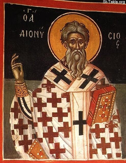 St-Takla.org Image: His Holiness Pope Dionysius of Alexandria, no. 14 صورة في موقع الأنبا تكلا: قداسة البابا ديونيسيوس الإسكندري رقم 14