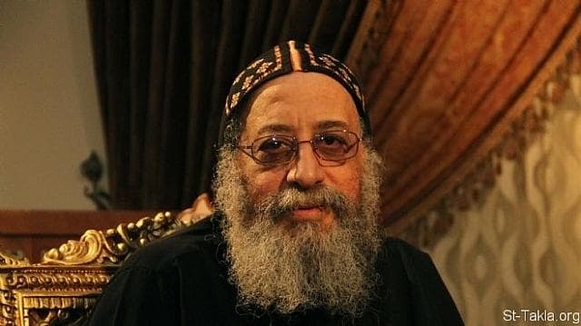 St-Takla.org Image: His Grace Bishop Tawadrous, General Bishop of Beheira, who became on November 2012 His Holiness Pope Tawadrous the Second, the Coptic Orthodox Pope #118 صورة في موقع الأنبا تكلا: نيافة الحبر الجليل الأنبا تواضروس أسقف عام البحيرة، والذي أصبح في نوفمبر 2012 هو البطريرك البابا تواضروس الثاني البابا رقم 118 في الكرازة المرقسية